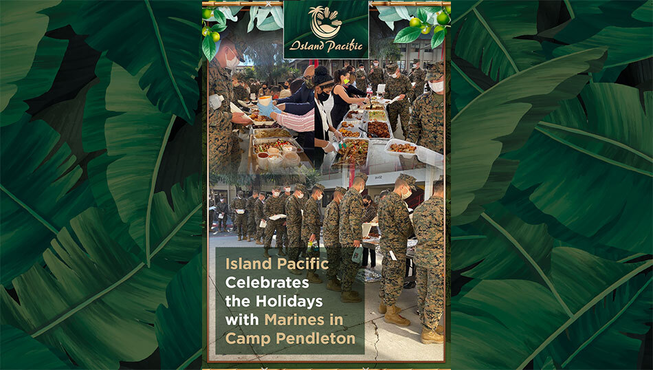 Island Pacific Celebrates the Holidays with US Marine Corps in Camp