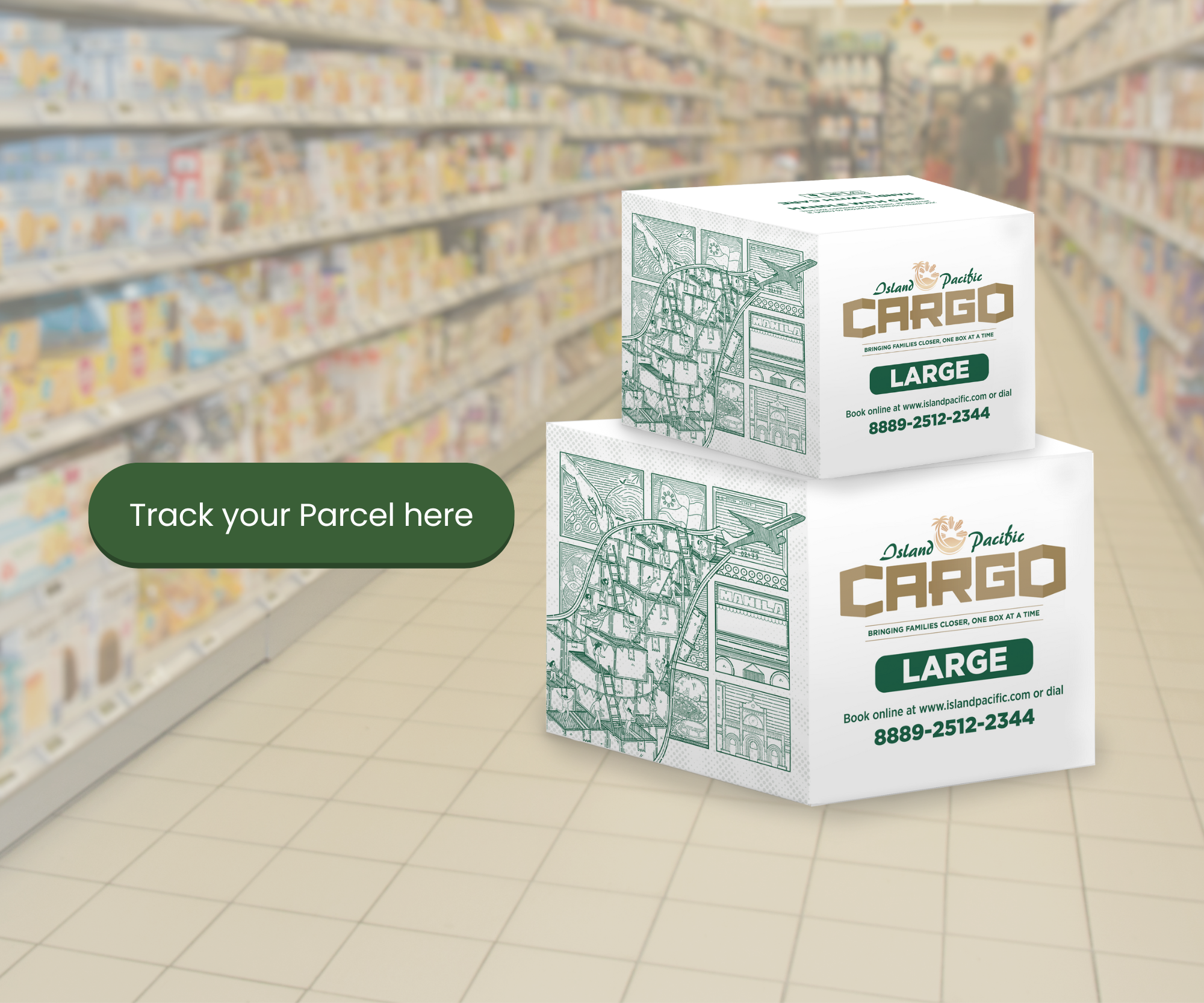 IP Cargo Footer Mobile