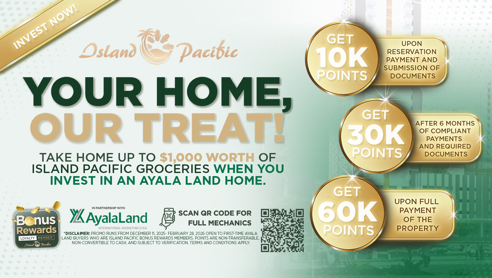 your home our treat ayala